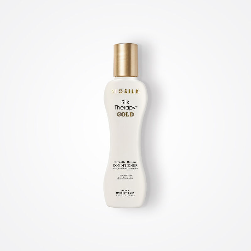 BioSilk Silk Therapy Gold Strength and Restore Conditioner, , large image number null